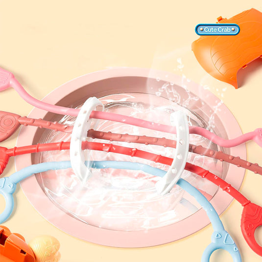 Cangrejo sensorial mordedor colorido - Pull String