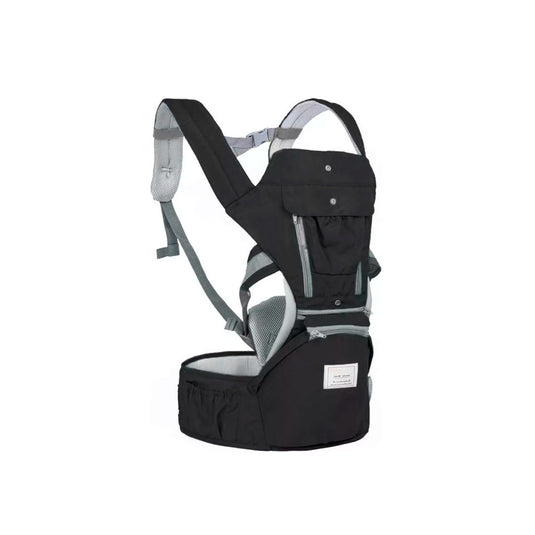 Portabebés ergonómico tipo canguro 3 en 1, cargador para bebé con asiento para la cadera - Aiebao