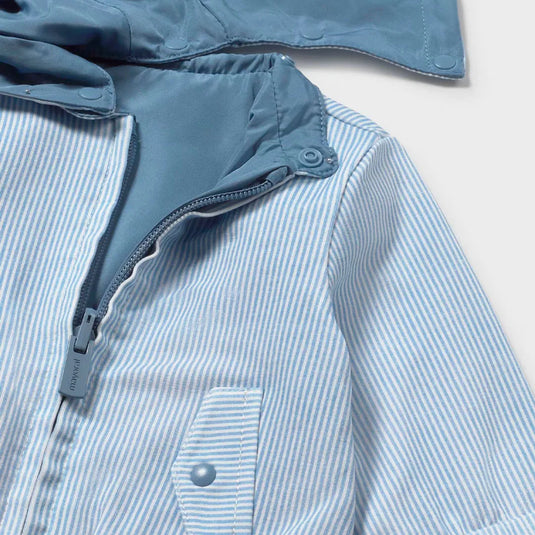 Chaqueta cortavientos doble faz diseño de rayitas - Mayoral