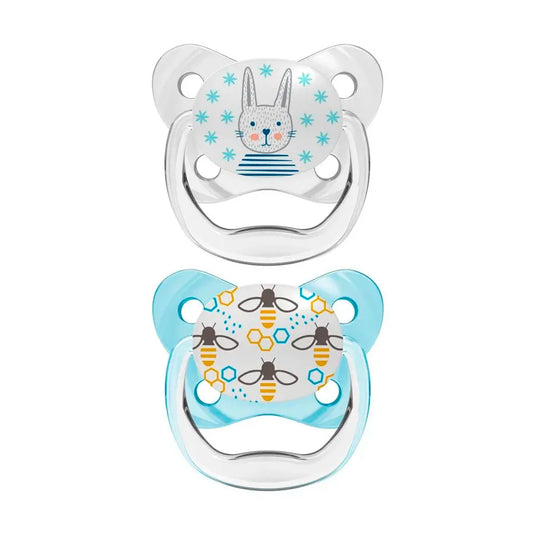 Chupas PreVent x2 Conejito / Abejitas 0 - 6m - Dr Brown's