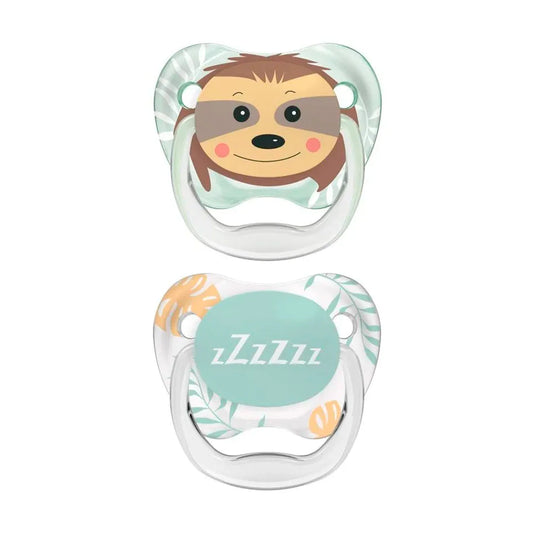 Chupas PreVent x2 Perezoso / ZZZ 6 - 18m - Dr Brown's