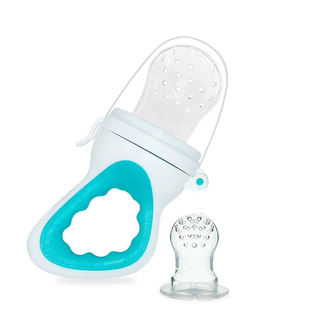 Chupa para fruta con malla anti-ahogo, excelente para etapa de alimentación complementaria - OnlyBaby Azul