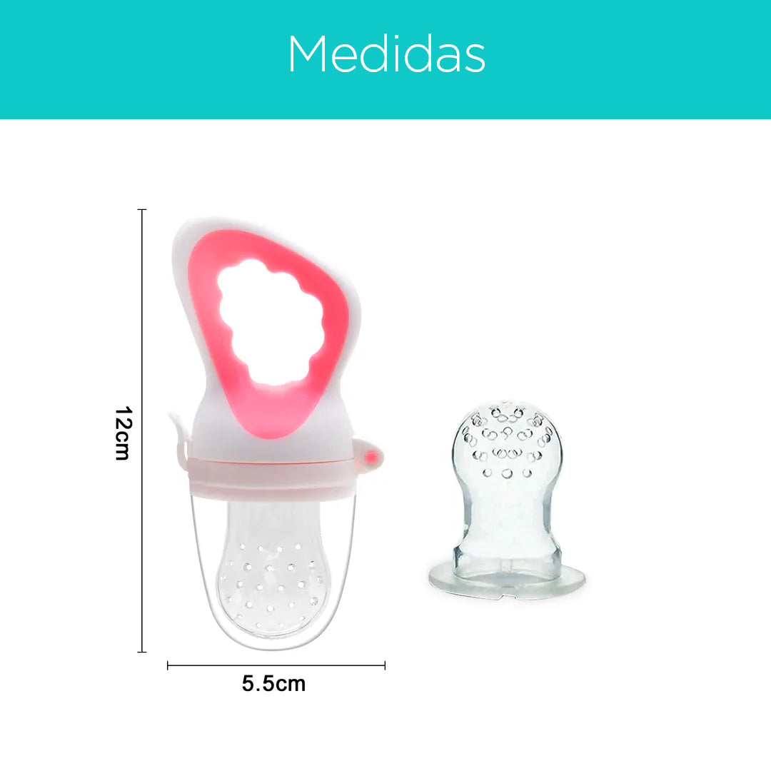Chupa para fruta con malla anti-ahogo, excelente para etapa de alimentación complementaria - OnlyBaby