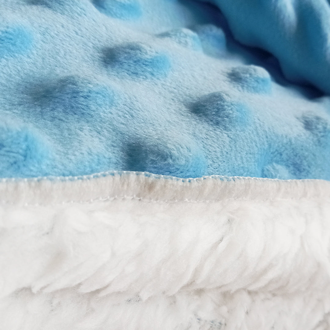 Cobija doble faz ovejera para bebés, manta suave, ligera, cómoda y cálida, ideal para recién nacidos - Color & Life