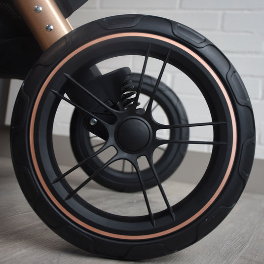 Coche 2 en 1 moisés y paseador con sistema plegable, con espaldar ajustable, estructura desmontable y sistema de plegado compacto, hecho en material resistente de alta calidad - Mobilu