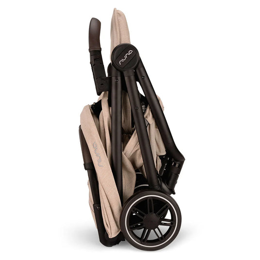 Coche paseador TRVL maleta ultracompacto para bebé, con sistema de plegado compacto tipo maleta, cinturón en 5 puntos, barra de empuje con detalles de lujo, ultraligero y fácil de transportar - Nuna