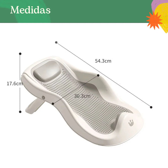 Combo bañera V2 con soporte rígido y ducha eléctrica - Maxibaby