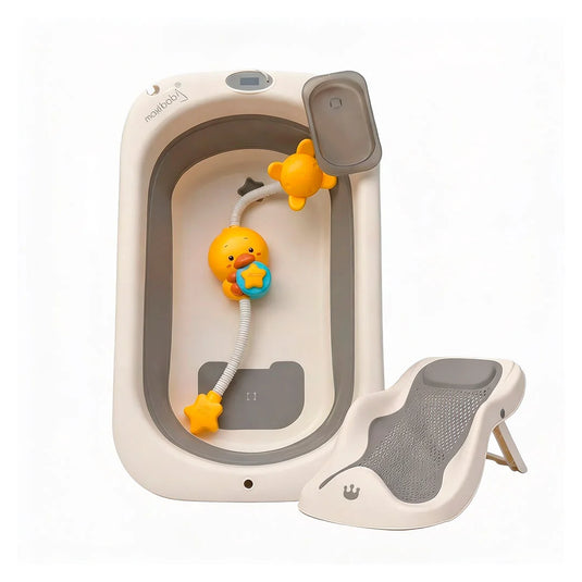 Combo bañera V2 con soporte rígido y ducha eléctrica - Maxibaby