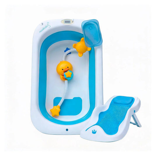 Combo bañera V2 con soporte rígido y ducha eléctrica - Maxibaby