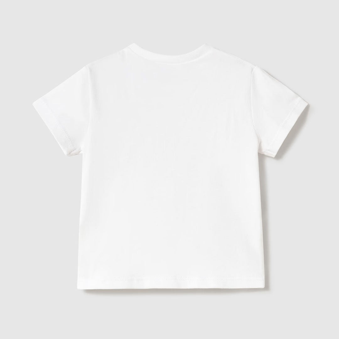 Conjunto tejido 3pz pantalón corto con tirantes para bebé, camiseta de tela transpirable, buzo tejido con botones, en algodón hipoalergénico - Mayoral