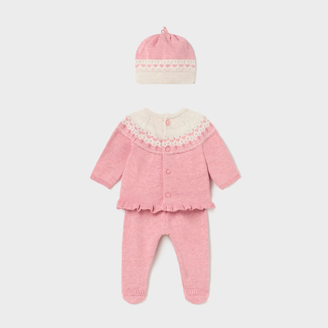 Conjunto con gorro Tejido Quarzo Mayoral