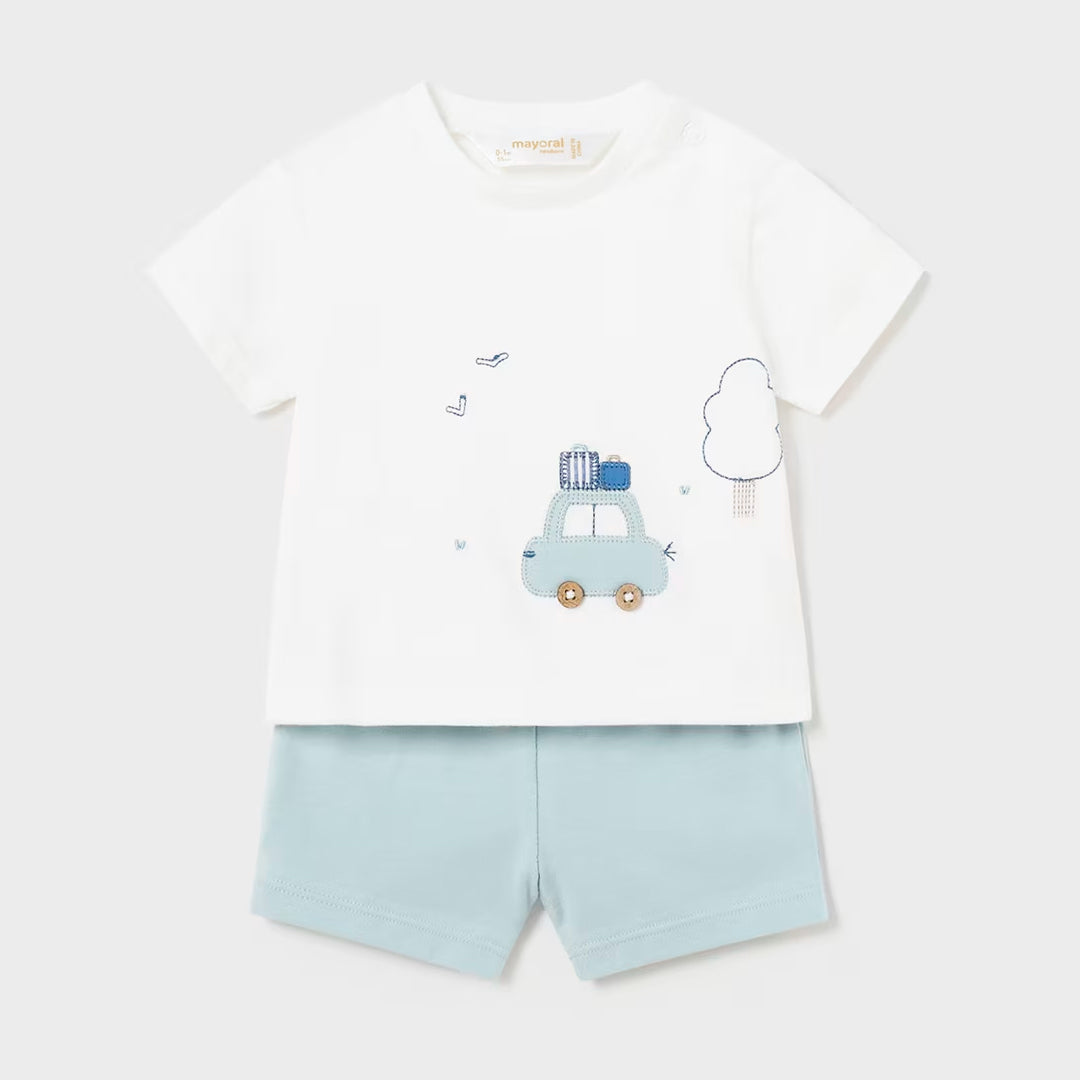 Conjunto short / camiseta para recién nacido - Mayoral