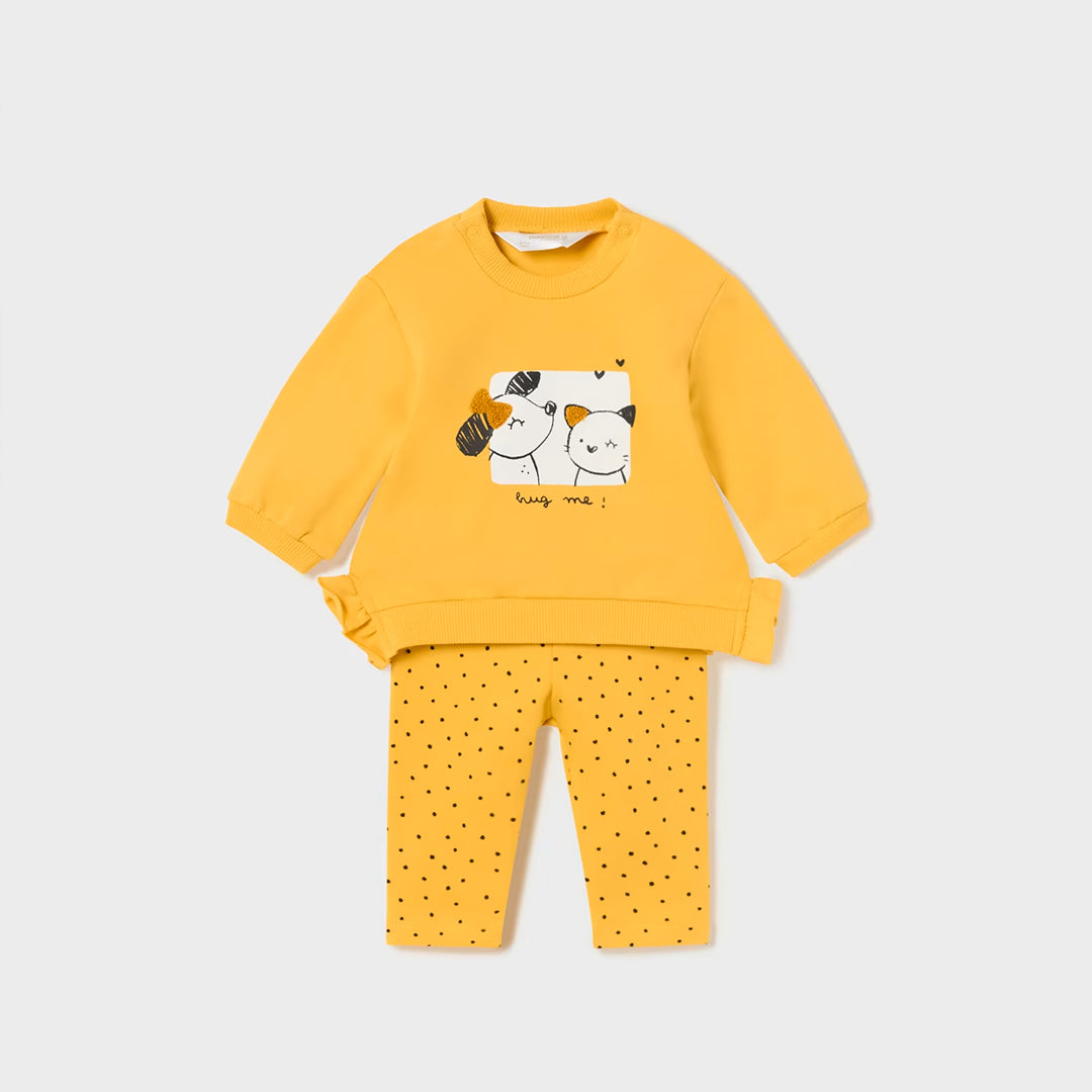 Conjunto Honey Mayoral Conjunto Amarillo / 2 - 4 M