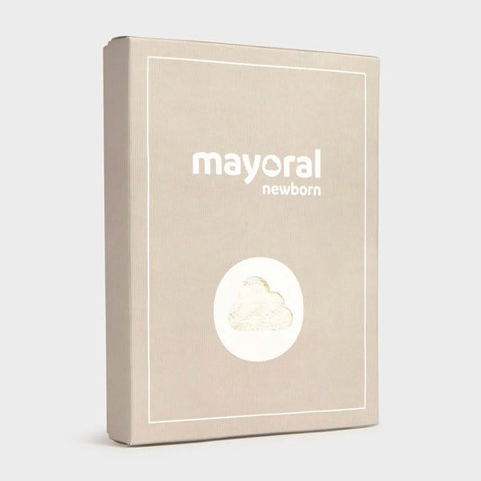 Conjunto tejido 2pz beige para bebé recién nacido - Mayoral