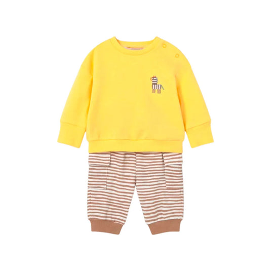 Conjunto 2 piezas con buzo estampado y pantalón - Mayoral