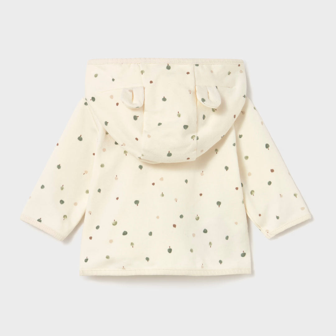 Conjunto 3 piezas con buzo, camiseta manga larga y pantalón, cuello con capucha, cierre con botones en la parte delantera, diseño unisex de gran versatilidad por la neutralidad de sus tonos y su forma - Mayoral