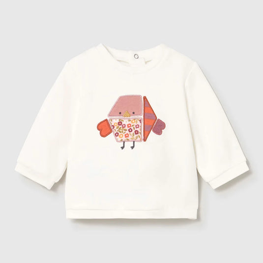 Conjunto de 3pz con chaleco estampado para bebé, cuello redondo, cierre con botones en el cuello para facilitar el ajuste, con capucha, cierre central delantero con cremallera, modelo con forro interior, pantalón con cinturilla elástica - Mayoral