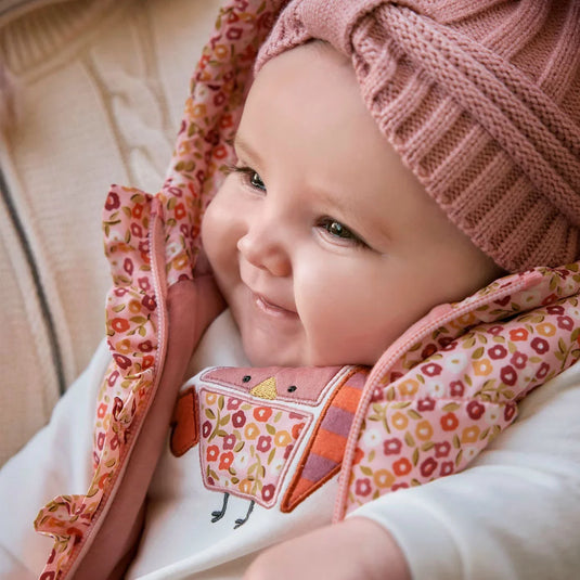 Conjunto de 3pz con chaleco estampado para bebé, cuello redondo, cierre con botones en el cuello para facilitar el ajuste, con capucha, cierre central delantero con cremallera, modelo con forro interior, pantalón con cinturilla elástica - Mayoral