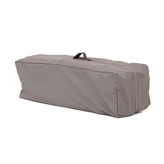 Corral colecho Kubbie Gris dos niveles, con abatible lateral para usarla como colecho, sistema de plegado, con laterales en malla, cierre para ingreso en corral - Joie