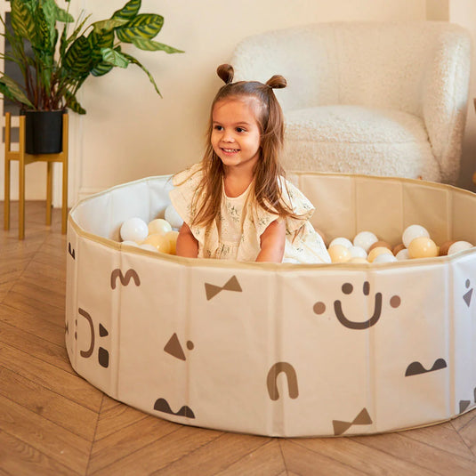 Corral piscina de juego con paredes plegables para bebé, paredes del corral se doblan para almacenar fácilmente, ideal para interiores y exteriores, fácil de llevar, hecho en material resistente de alta calidad