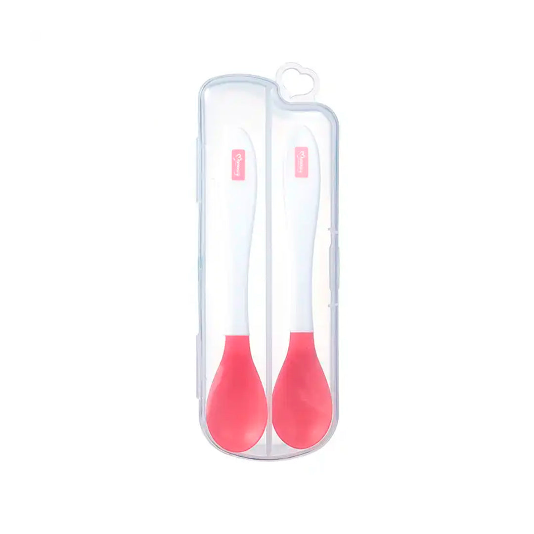 Set x2 cucharas sensibles al calor, que cambian de color - Momeasy Rojo