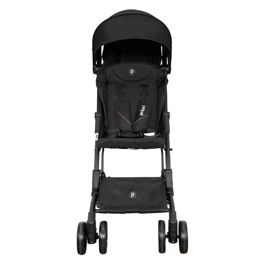 Coche paseador ultracompacto Clik It para bebé, ligero y plegable, apto para cabina de avión, con arnés de 5 puntos y reclinación múltiple - Priori
