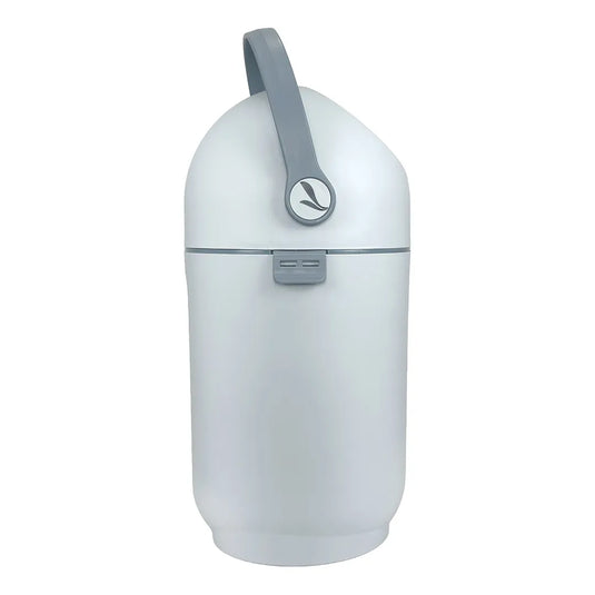Contenedor de pañales antiolor para bebé, con sistema de sellado hermético, compatible con bolsas de basura comunes, disponible en varios colores - Premium Baby