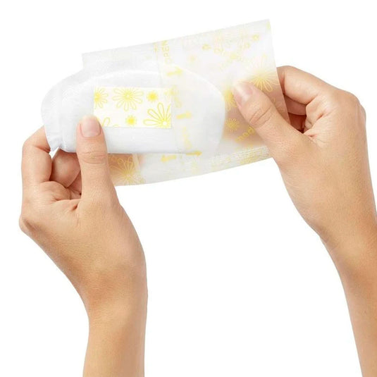 Discos absorbentes respirables x30und para la lactancia, diseñados para circulación de aire, hechos en material suave al tacto, empacados individualmente - Medela