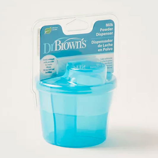 Dispensador y dosificador de leche en polvo, diseño compacto ideal para llevar a todos lados, boquilla, capacidad para hacer 3 teteros de 250ml - Dr. Brown’s