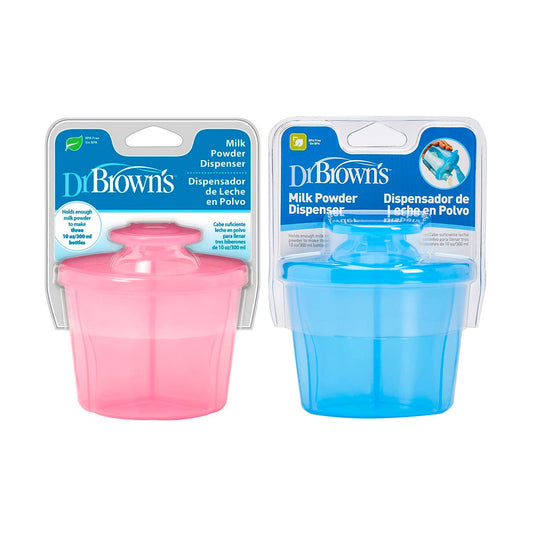 Dispensador y dosificador de leche en polvo, diseño compacto ideal para llevar a todos lados, boquilla, capacidad para hacer 3 teteros de 250ml - Dr. Brown’s