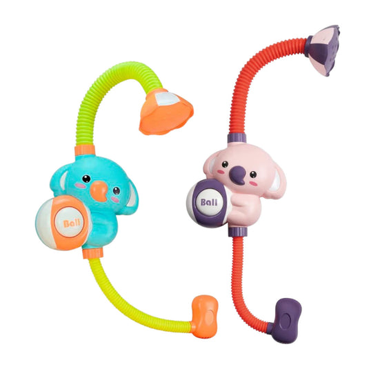 Combo Hora del Baño para bebé con bañera plegable con cambiador, almohadilla, lima eléctrica y ducha de koala - Cocco & Lolo