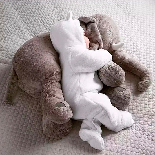 Almohada con diseño de elefante, antirreflujo, tela 100% antialérgica, con cobija o sin cobija
