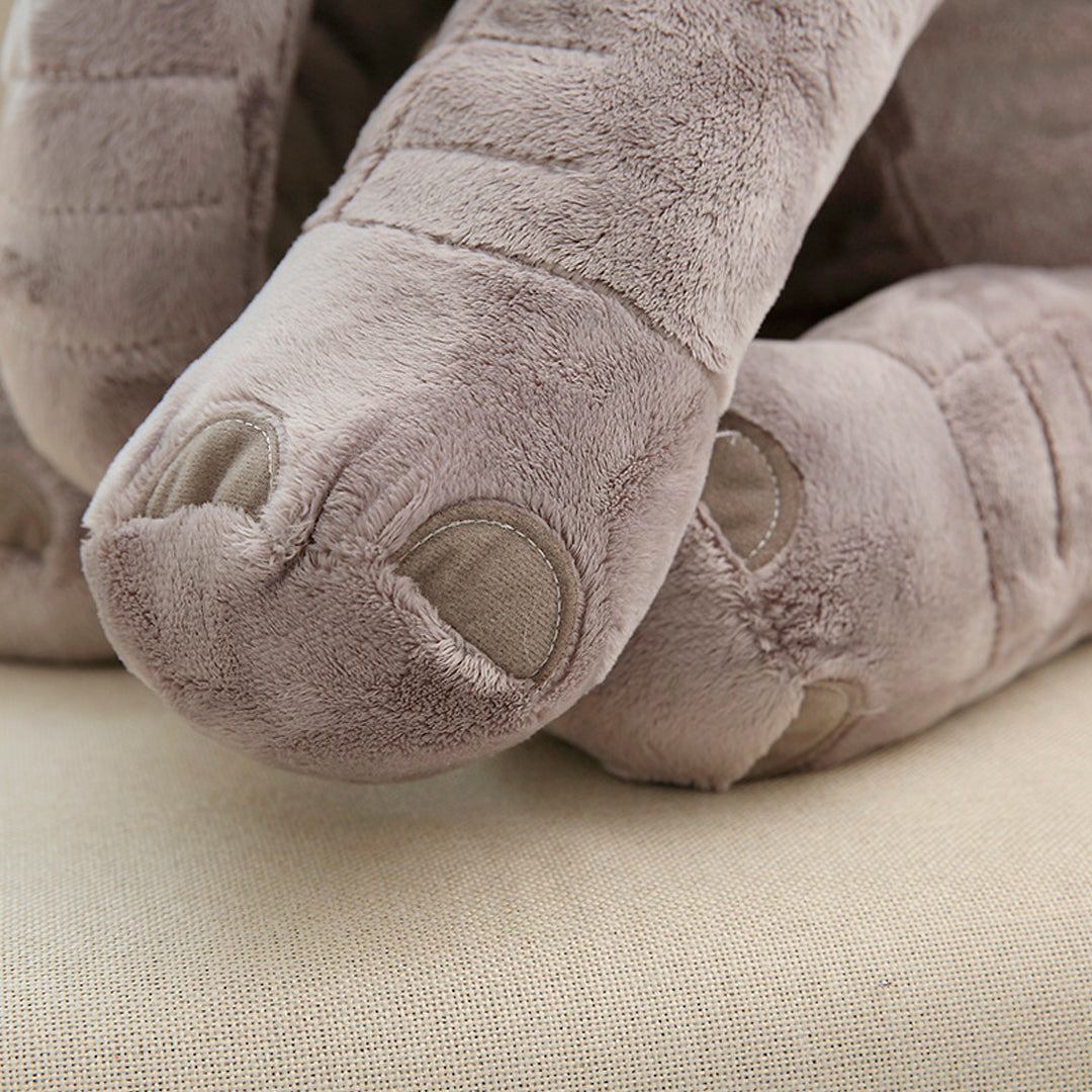 Almohada con diseño de elefante, antirreflujo, tela 100% antialérgica y cobija incluida