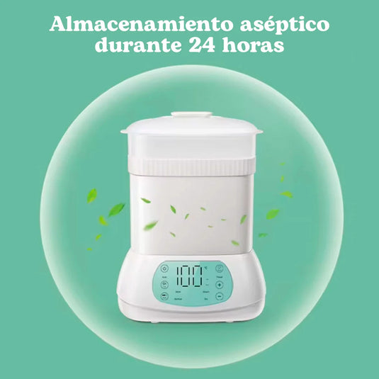 Esterilizador y secador de teteros por vapor - PupiKids