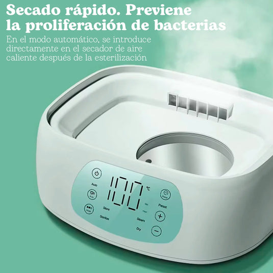 Esterilizador y secador de teteros por vapor - PupiKids