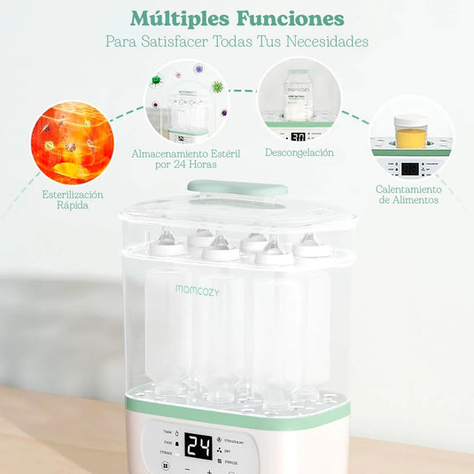 Esterilizador y secador de teteros y accesorios - Momcozy