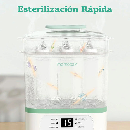 Esterilizador y secador de teteros y accesorios - Momcozy