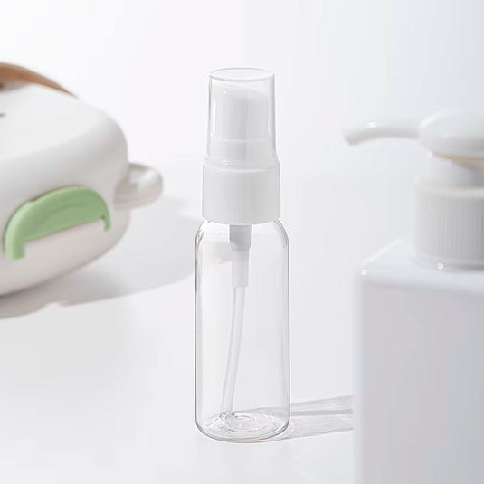 Juego de cepillos lavateteros portátil en estuche de osito, kit de limpieza de biberones, accesorios y vasos, hechos en silicona grado alimenticio, de tamaño compacto fácil de transportar