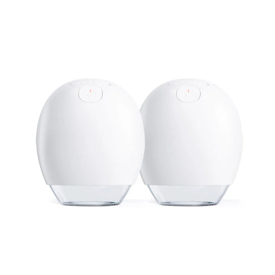 Extractor eléctrico doble manos libres blanco ajuste táctil
