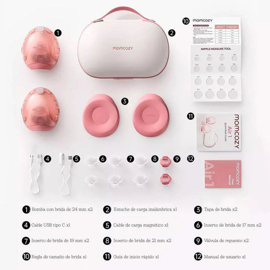 Preventa: Extractor Air 1 ultradelgado portátil manos libres - Momcozy