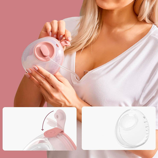 Extractor eléctrico manos libres y portátil V2PRO ultraligero, con 3 modos de succión y 9 niveles de potencia, tamaño compacto fácil de llevar a todos lados, buena duración de carga - Momcozy
