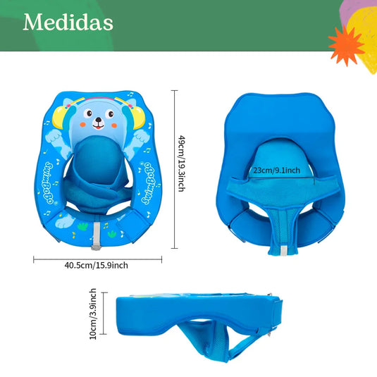 Flotador Perrito no inflable de natación para bebé - Swimbobo