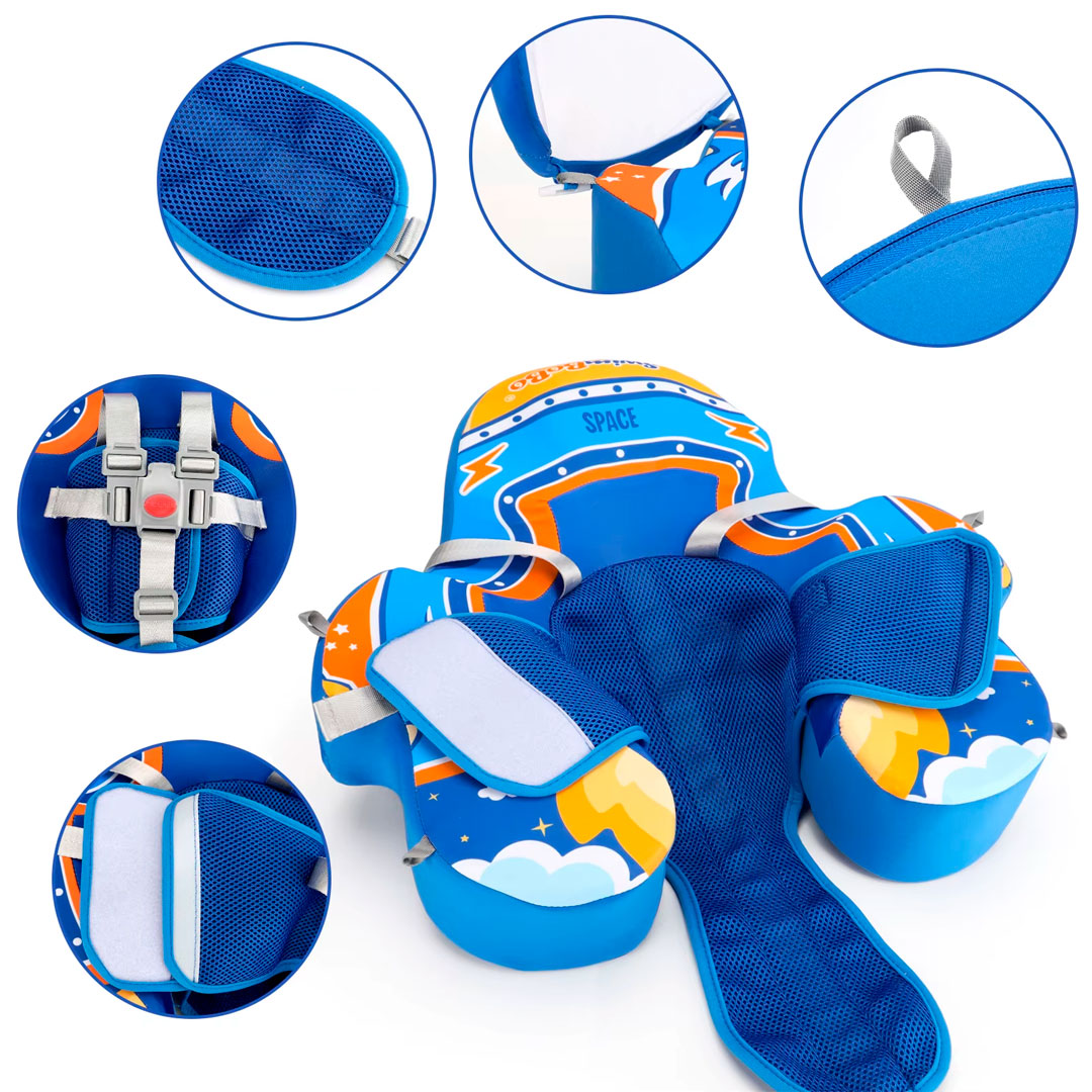 Flotador con techo parasol no inflable natación - Swimbobo