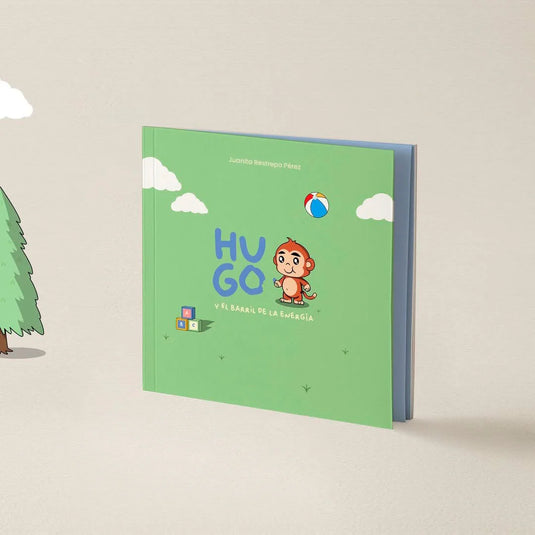 Libro Hugo y el Barril de la Energía, de Juanita Restrepo