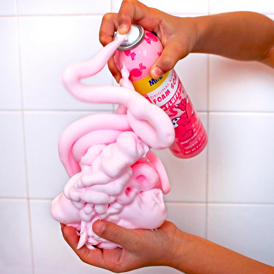 Jabon en espuma con aroma a chicle, 8 onzas, ideal para bebé y niños, solución de baño de burbujas hipoalergénica - Mr. Bubble