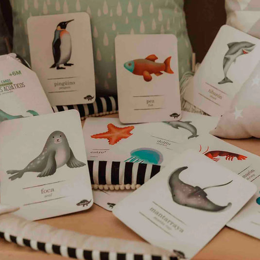 Juego de cartas didácticas y educativas aprendizaje - Kocodio