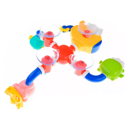 Juguete para la bañera regadera de animales, hecho en material seguro y resistente, ventosas de sujeción firme a superficies lisas, diseño con diferentes colores - Huanger