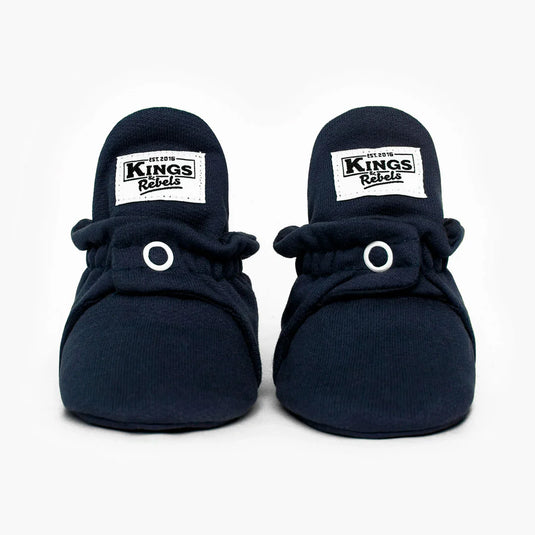 Zapatitos Algodón Classic Azul para bebé - Kings & Rebels
