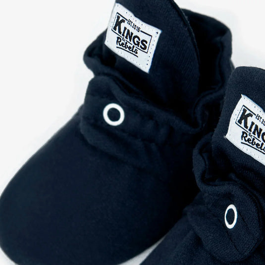 Zapatitos Algodón Classic Azul para bebé - Kings & Rebels