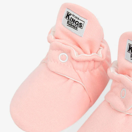 Zapatitos Algodón Classic Rosa para bebé - Kings & Rebels